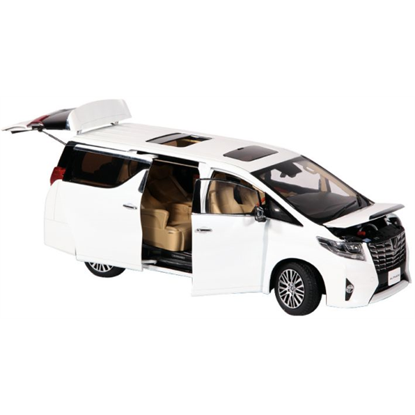 Toyota Alphard White (LHD)