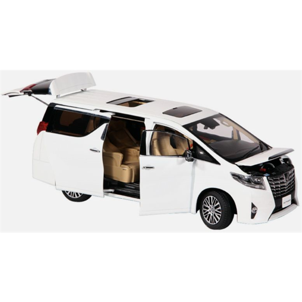 Toyota Alphard White (RHD)