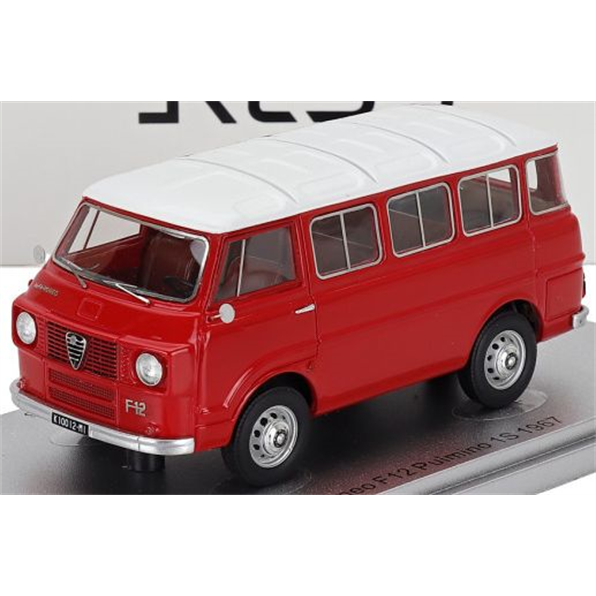 Alfa Romeo F-12 Minibus 1 Series 1967 Red