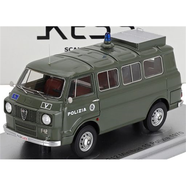 Alfa Romeo F-12 Minibus 1 Series Polizia Police 1970