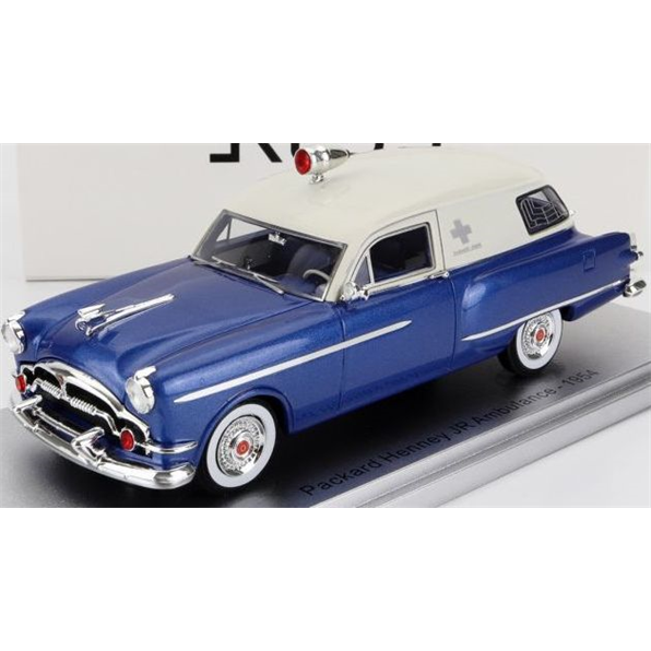 Packard Henney JR Ambulance Blue/White 1954