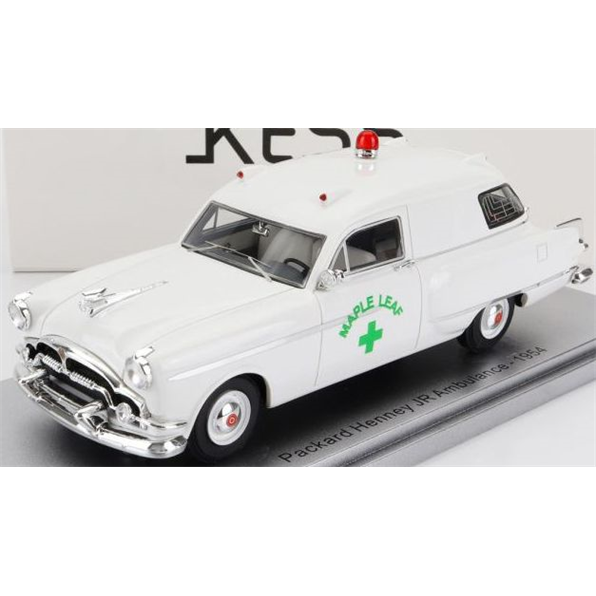 Packard Henney JR Ambulance White 1954