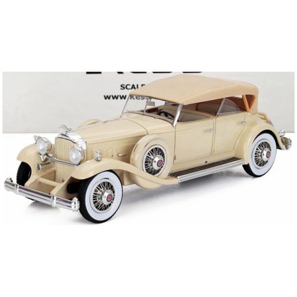 Packard 904 Custom Dietrich Beige Duel Cowl Sport Pheaton Closed 1932