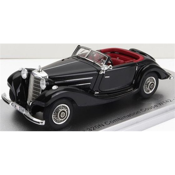 Mercedes Benz - 320W (W142) Combination Cabriolet 1938 - Black - 250pcs Ltd