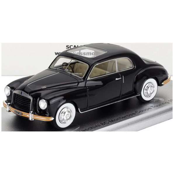 Isotta Fraschini 8C Monterosa Black Coupe Touring Open Roof 1947