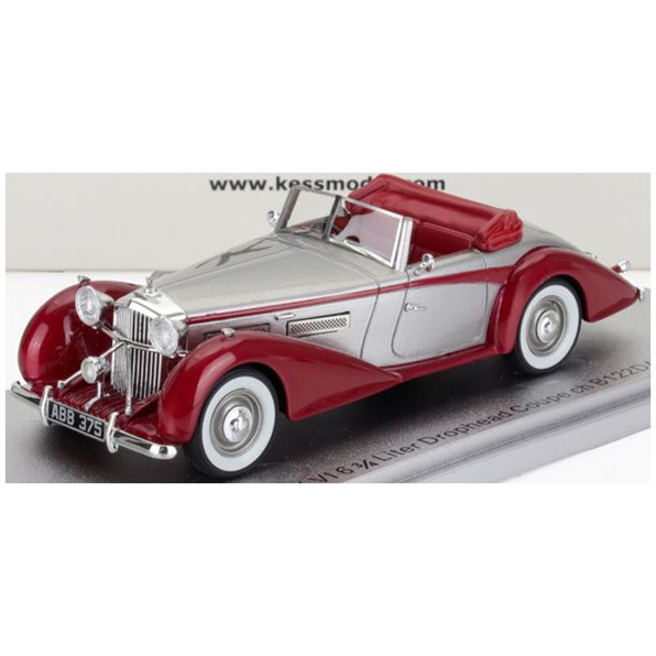 Bentley MKVI Drophead ch.B122DA Coupe Cabrio Open 1949 Silver/Red
