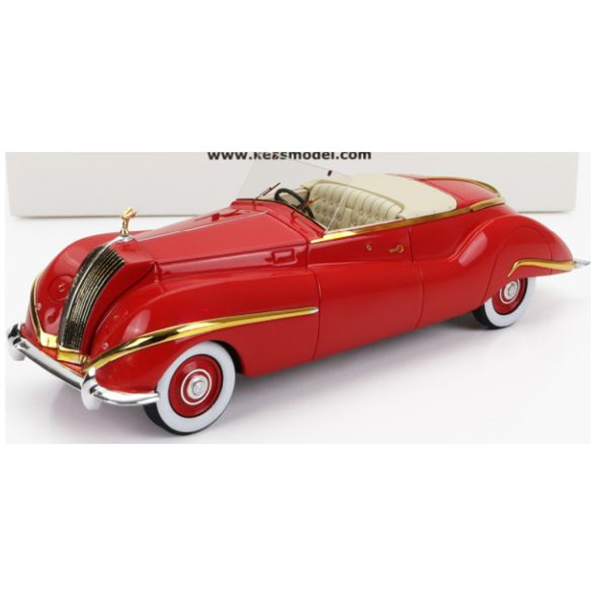 Rolls Royce Phantom III Red/Gold Labourdette Vutotal Cabrio Open 1947