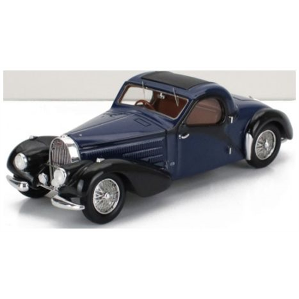 Bugatti 57C Atalante Coupe Blue/Black sn.57641 Toit Ouvrant Closed Roof 1938