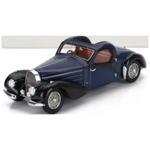 Bugatti 57C Atalante Coupe Blue/Black sn.57641 Toit Ouvrant Open Roof 1938