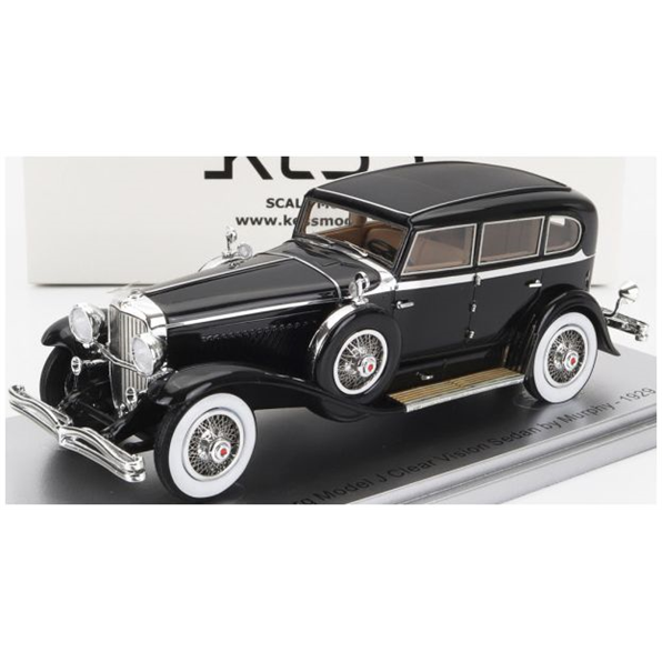 Duesenberg Model J Black Berline Clear Vision Sedan By Murphy 1929