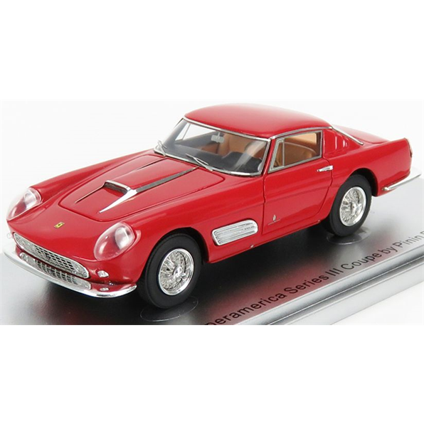 Ferrari 410 Superamerica  - Red Series III Coupe by Pininfarina 1958