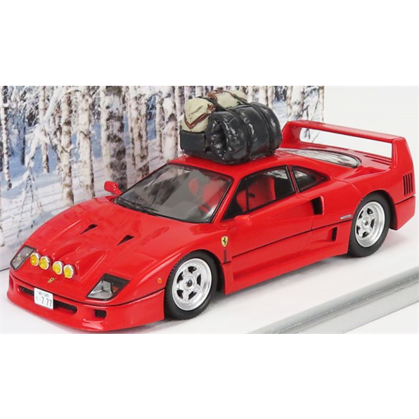 Ferrari F40 Snow Japan Drifting 1993 Red