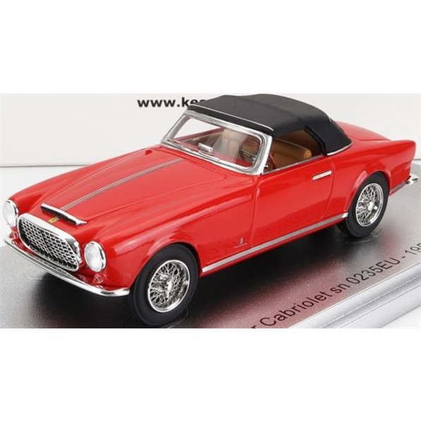 Ferrari 212 Inter sn0235EU Red/Black Roof Cabriolet Top Up 1952