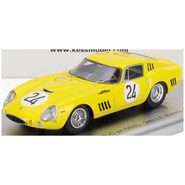 Ferrari 275 GTB/C sn.6885 Team Ecurie Francorchamps #24 3rd 24h Le Mans 1965 Wil