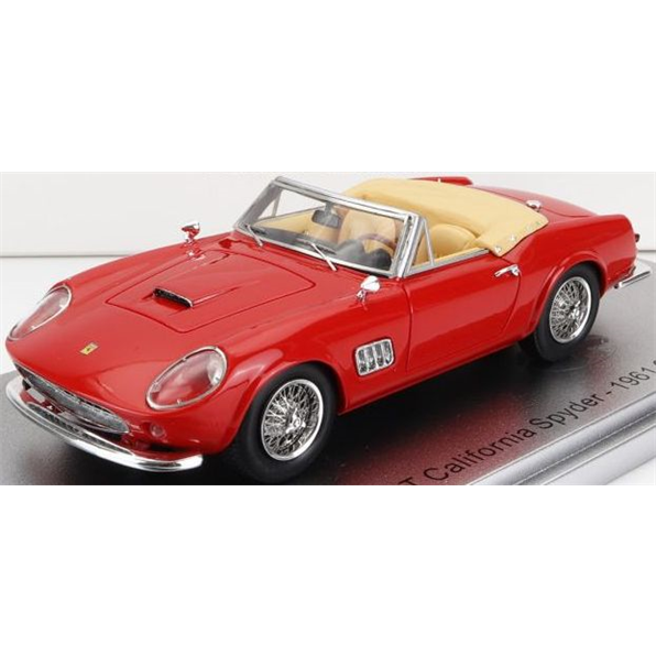 Ferrari Modena 250GT California Spider Red Top Down 1961