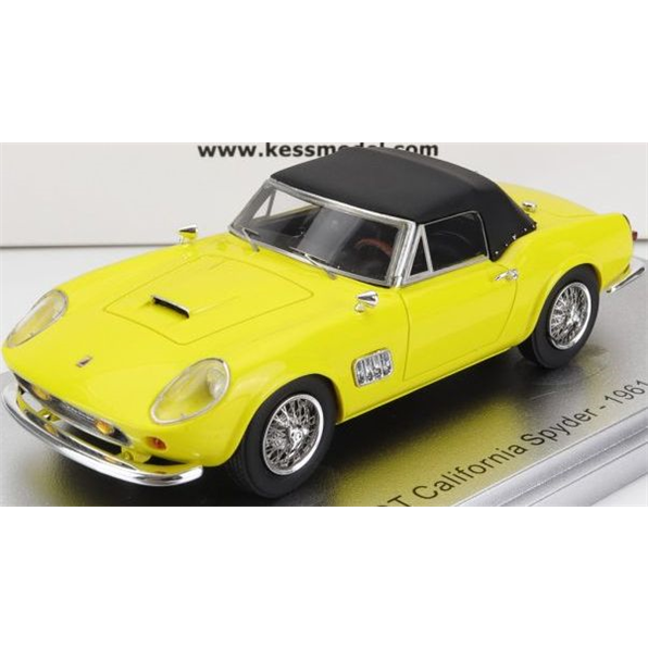 Ferrari Modena 250GT California Spider Yellow Top Up 1961