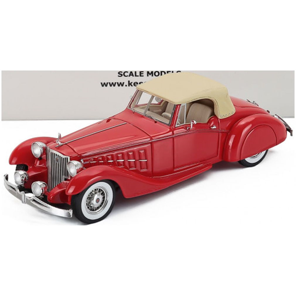Packard Bayliff 1107 Roadster Closed Red Beige 1949