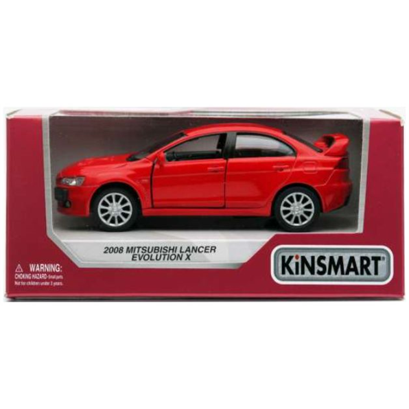 Mitsubishi Lancer EVO X 2008 Red (Window Box)