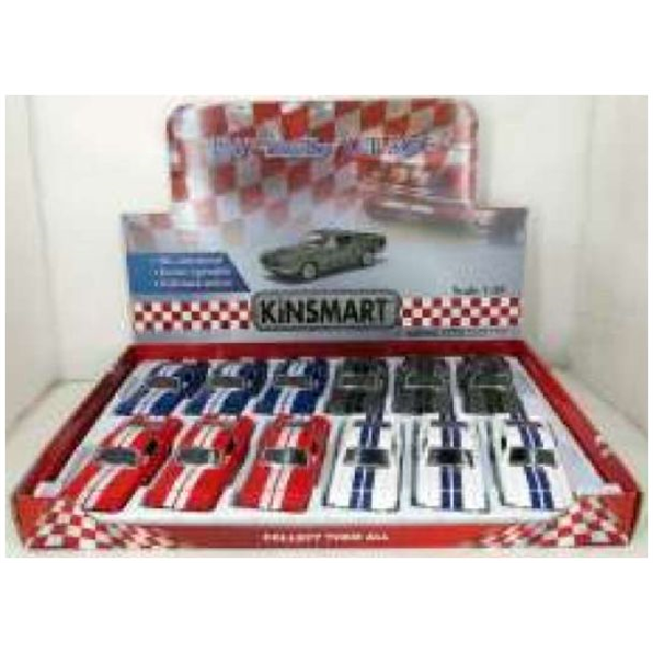 Shelby GT500 1967 (12pcs) (3 x Blue/3 x White/3 x Red/3 x Grey)