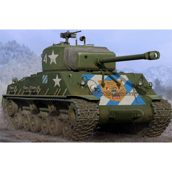 US M4A3E8 Sherman Easy Eight WWII Medium Tank Late