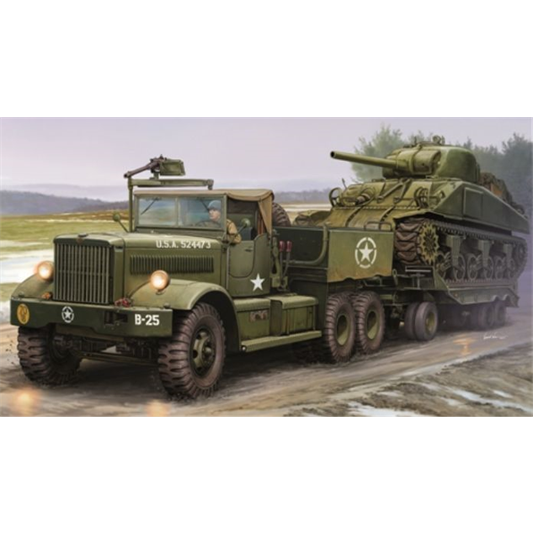 M19 US Army Tank Transporter Soft Top Cab