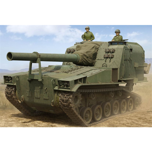 US M53 155mm Self-Propelled Howitzer 1950s-60s