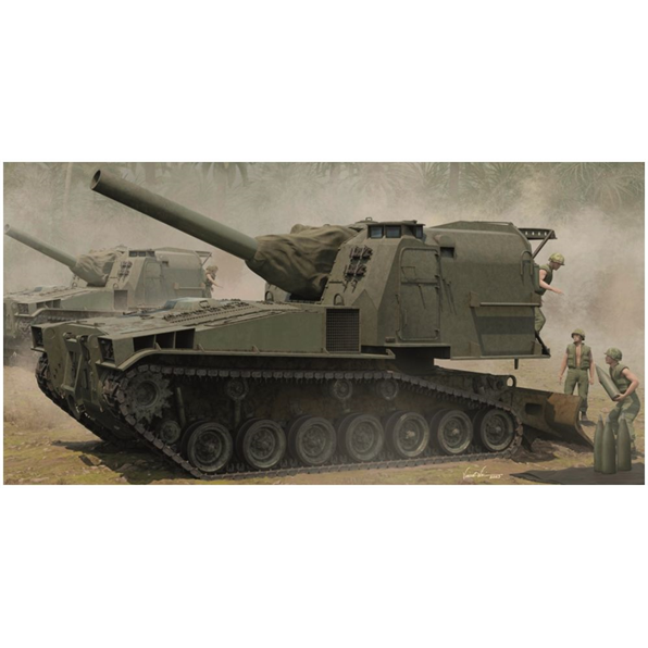 M55 203mm Self-Propelled Howitzer 1950-60s