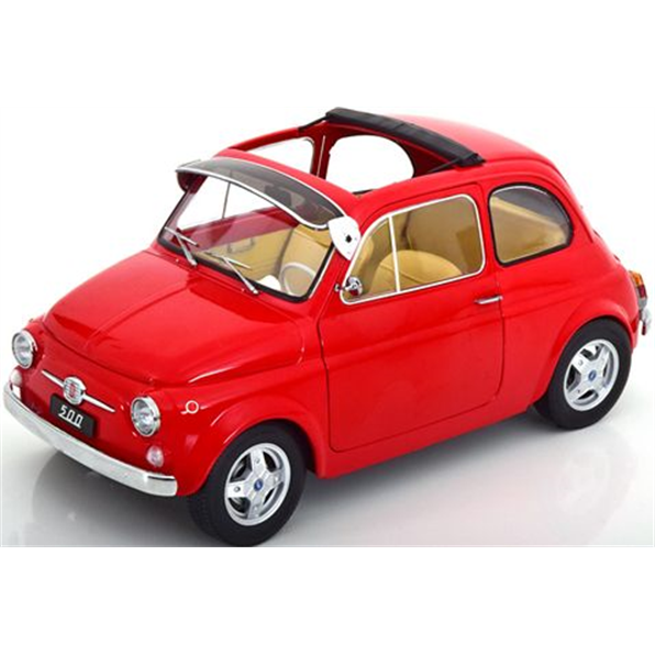 Fiat 500 F 1968 Custom Red