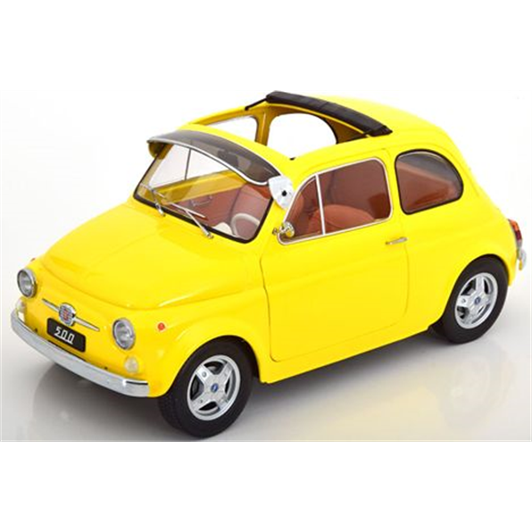 Fiat 500 F 1968 Custom Yellow