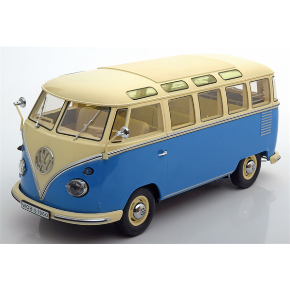 VW T1 Samba Bus, 1959, blue/cream