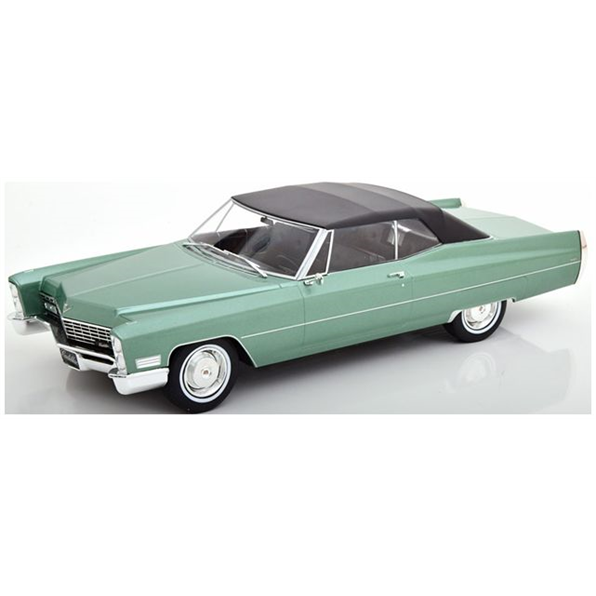 Cadillac DeVille Convertible 1967 Light Green Metallic/Black