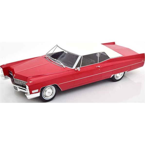 Cadillac DeVille Convertible w/Softtop 1967 Red/White