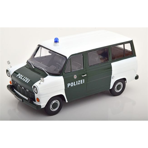 Ford Transit Bus 1965 Polizei Hamburg Dark Green/White