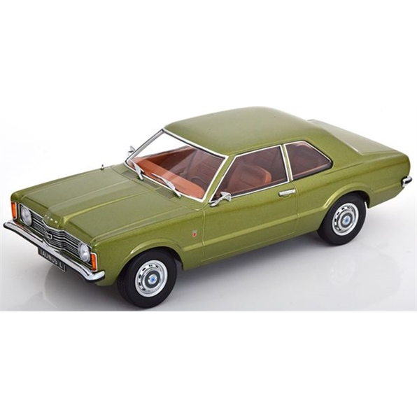 Ford Taunus L Sedan 1971 Round Headlights Light Green Metallic