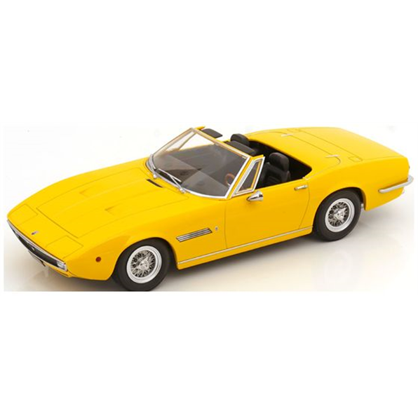 Maserati Ghibli Spyder 1970 Yellow w/Spoke Rims