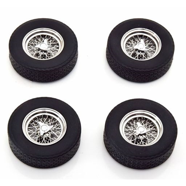 Wheel/Tyre Set with Spoke Rims