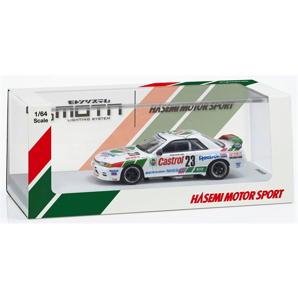 Kyosho MOTN Led System 1:64 Castrol Skyline GT-R (R32) Gr.A 1990 #23