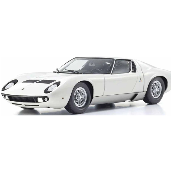 Lamborghini Miura P400 1968 White Silver