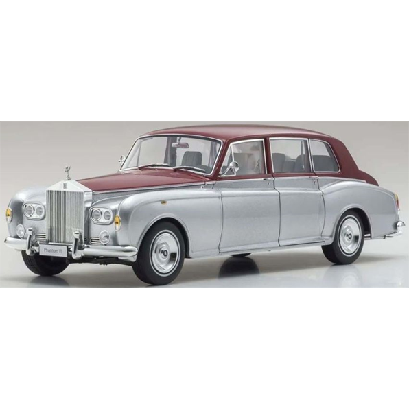 Rolls-Royce Phantom VI EWB 1968 Silver-Red