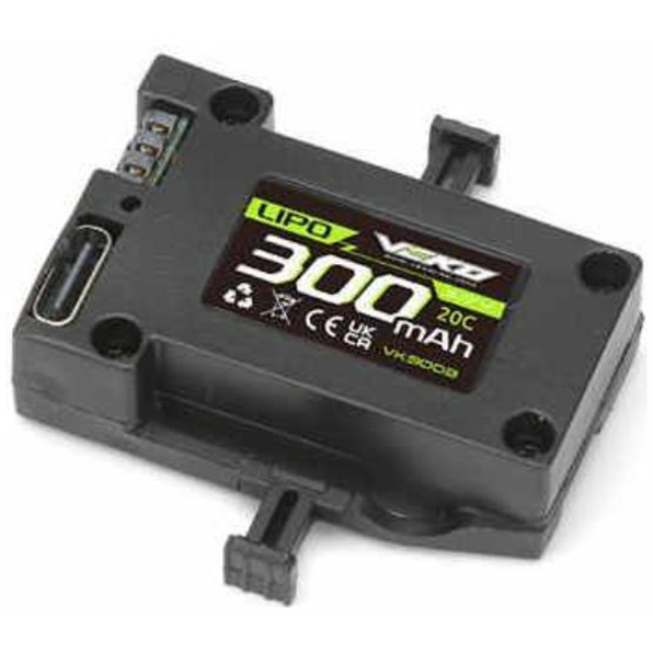 Veko LiPo Battery 300 (3.7V 20C) Mini SC