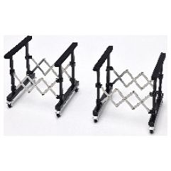 Hood Holder Semi-Gloss Black (x2)