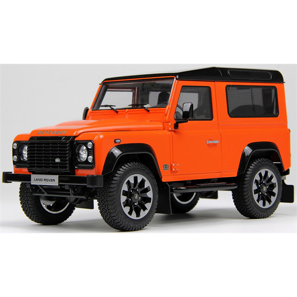 Land Rover Defender 90 2018 Works V8 70th Edition Orange