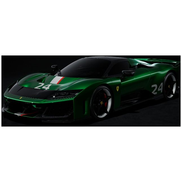 Ferrari F80 2024 Green Jewel w/Livery