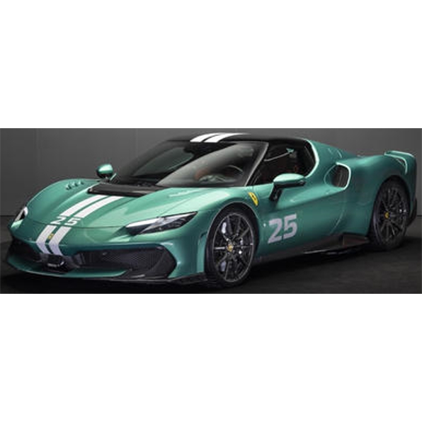 Ferrari 296 Speciale Verde Nurburgring w/White Livery