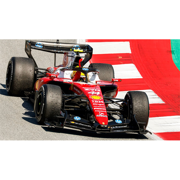 Ferrari SF-26 #44 Lewis Hamilton w/Raised Hand Winner Catalunya GP 2026