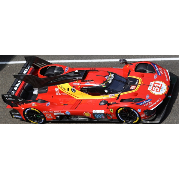 Ferrari 499P #51 Ferrari AF Corse 5th Le Mans 24H 2026 Pier Guidi/Calado/Giovinazzi