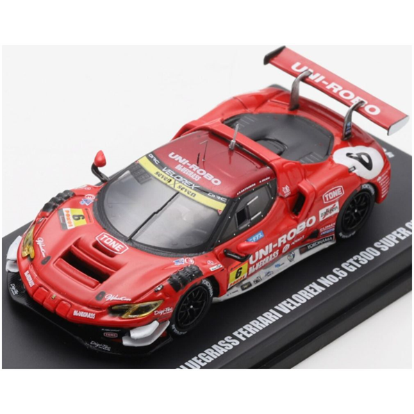 Uni-Robo Bluegrass Ferrari Velorex #6 GT300 Super GT 2025 Katayama/Merhi Muntan