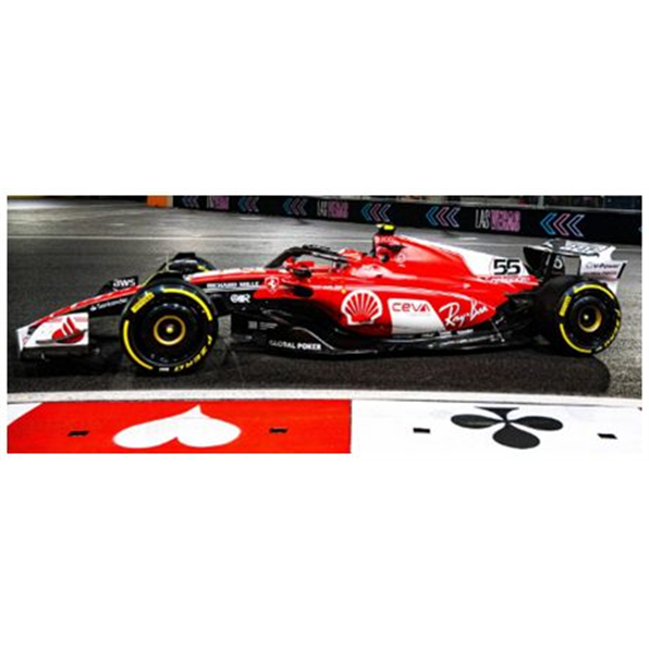 Scuderia Ferrari SF23 #55 Scuderia Ferrari Las Vegas GP 2023 Carlos Sainz