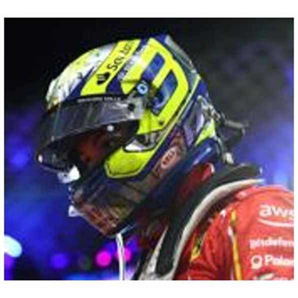 Charles Leclerc Saudi Arabian GP 2024 Helmet