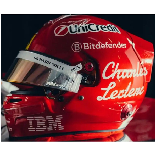 Charles Leclerc Italian GP 2025 Helmet